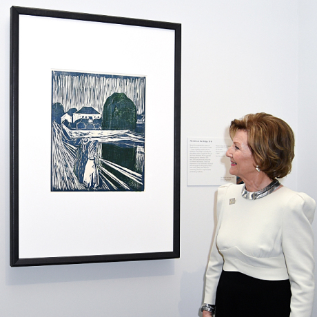 Opened Munch exhibit in London
